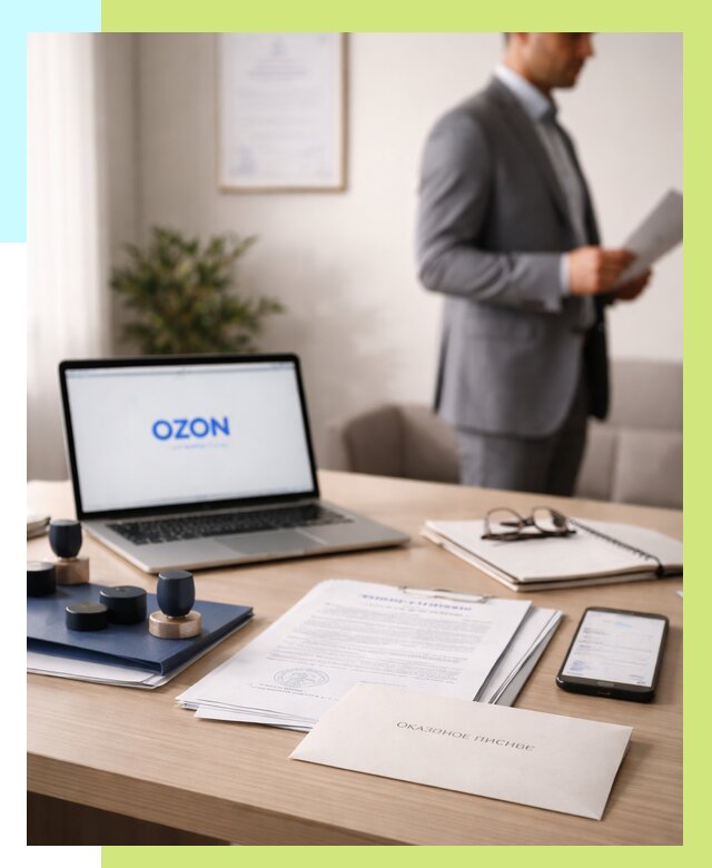 Отказное письмо для Ozon в Рославле от 3597 р. | Сертэкс